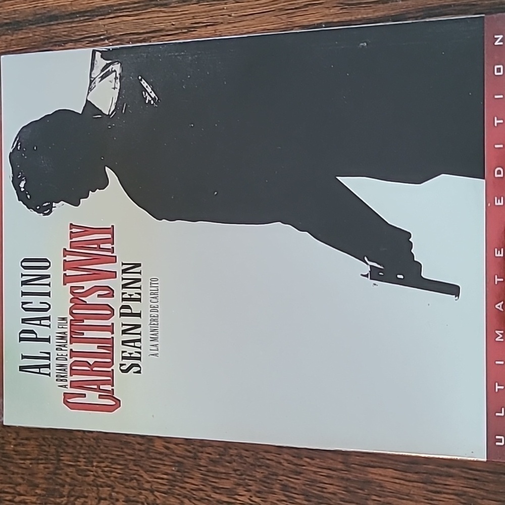 CARLITOS WAY DVD